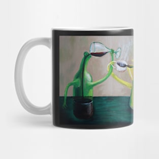 Oil Painting - Let's drink to.. , 2009 Mug